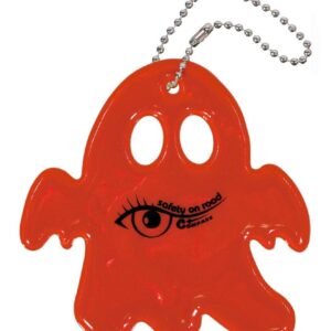 Přívěšek reflexní GHOST - červený