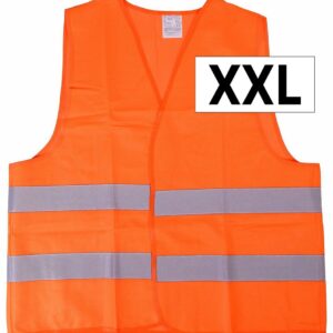 Vesta výstražná oranžová XXL EN 20471:2013