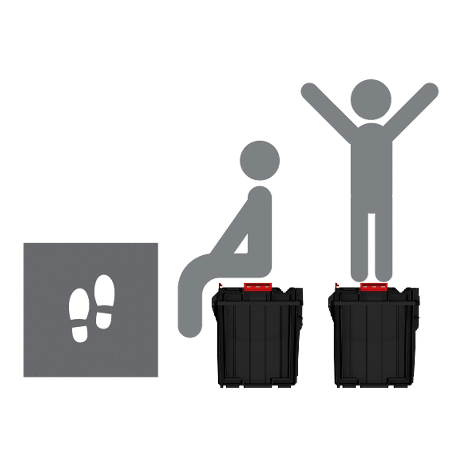 Kufr na nářadí Box QBRICK® System ONE 450 Basic - Obrázek 4