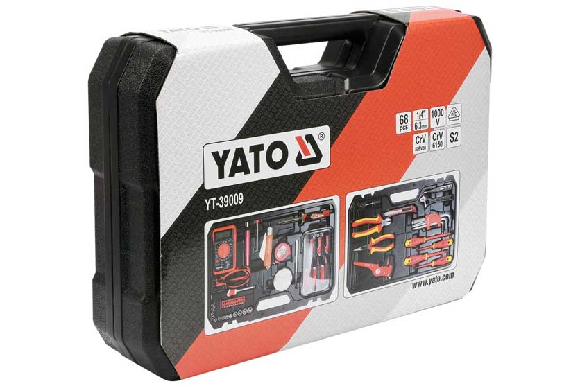 YATO Sada nářadí pro elektrikáře 68 dílů YT-39009 - Obrázek 2