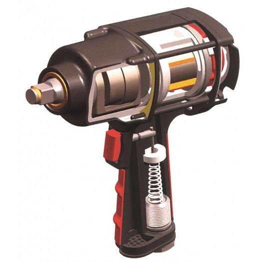 YATO Rázový utahovák 1356Nm 1/2" YT-0953 - Obrázek 2