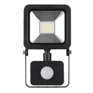 STREND PRO Floodlight LED reflektor AG-HFLAL30W-P, 30W, 2400 lm, IP44, senzor
