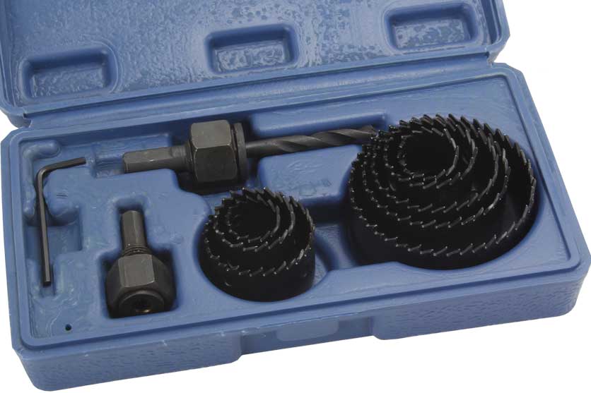 Vrtáky vyřezávací miskové sada 11 dílů 19-64mm Strend Pro 212040 (TO-22570)