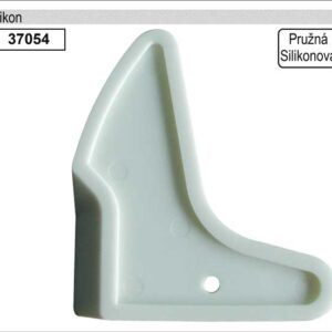 Stěrka na silikon a akrylátové tmely, gumová, tvarovaná