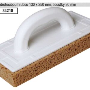 Hladítko s hydro houbou hrubou, 250x130mm