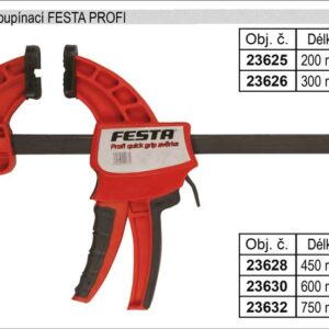Svěrka rychloupínací FESTA PROFI 450mm