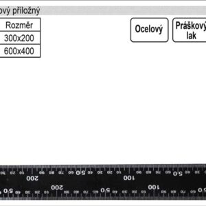 Úhelník ocelový 200x300mm