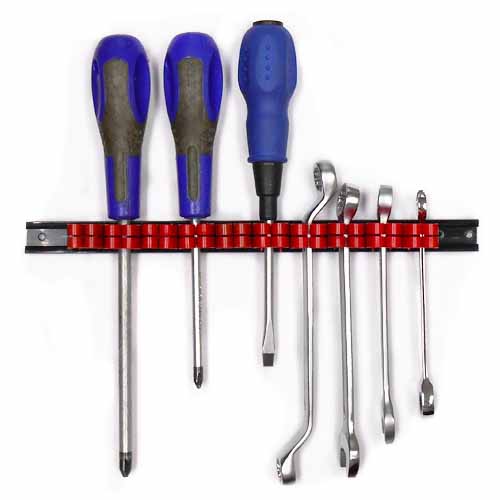 Plastová lišta na nářadí 270x20x35mm, 20 pozic, Magg - Obrázek 2