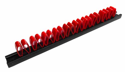 Plastová lišta na nářadí 270x20x35mm, 20 pozic, Magg