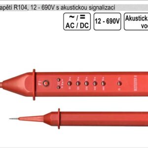 Zkoušečka napětí  AC/DC 12-400V s testem vodivosti
