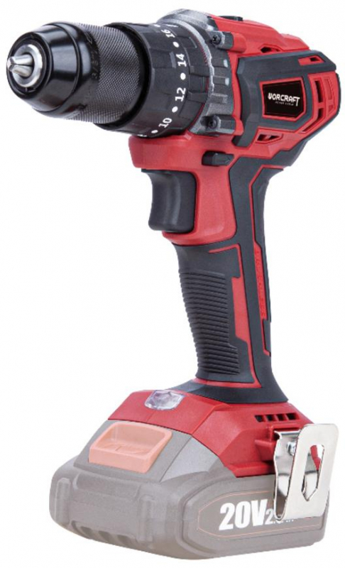 WORCRAFT Aku vrtačka s příklepem 20V CHD-S20LiBA, bezuhlíková, bez baterie a nabíječky