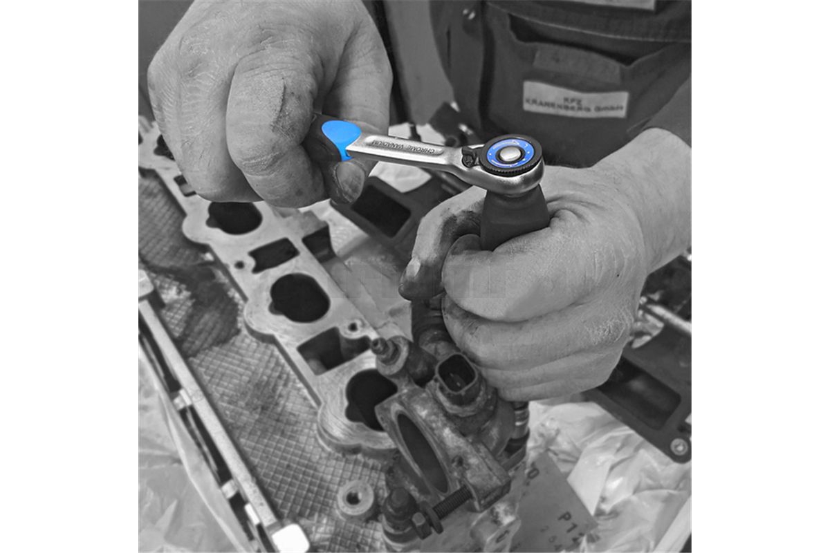 CONDOR gola ráčna 3/8", délka 200 mm, 72 zubů, s přepínací páčkou, s rotačním kroužkem - Obrázek 5