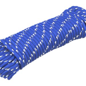 Provaz - šňůra pletená polypropylenová, 4mm x 20m, lano