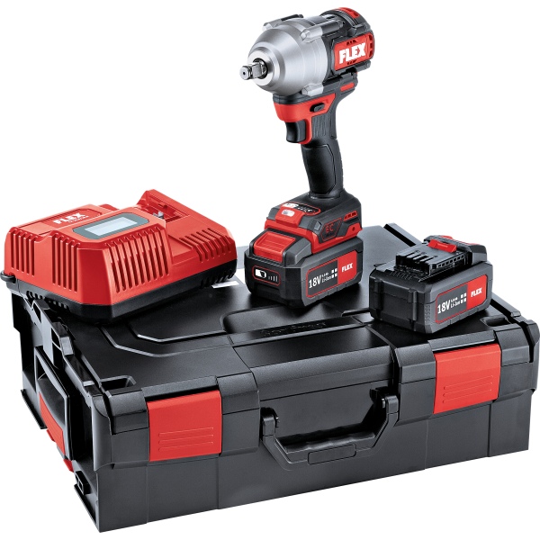Aku-rázový utahovák 18 IW 1/2" 750 18.0-EC/5.0 Set