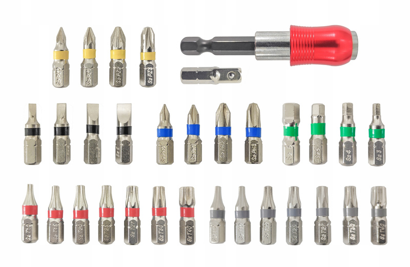 VERKE Sada bitů 32ks bity s magnetickým držákem bitů - Obrázek 2