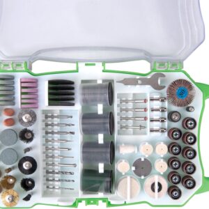 Příslušenství k přímé brusce, sada nástavců 208ks - PRASKLÝ POŠKOZENÝ OBAL