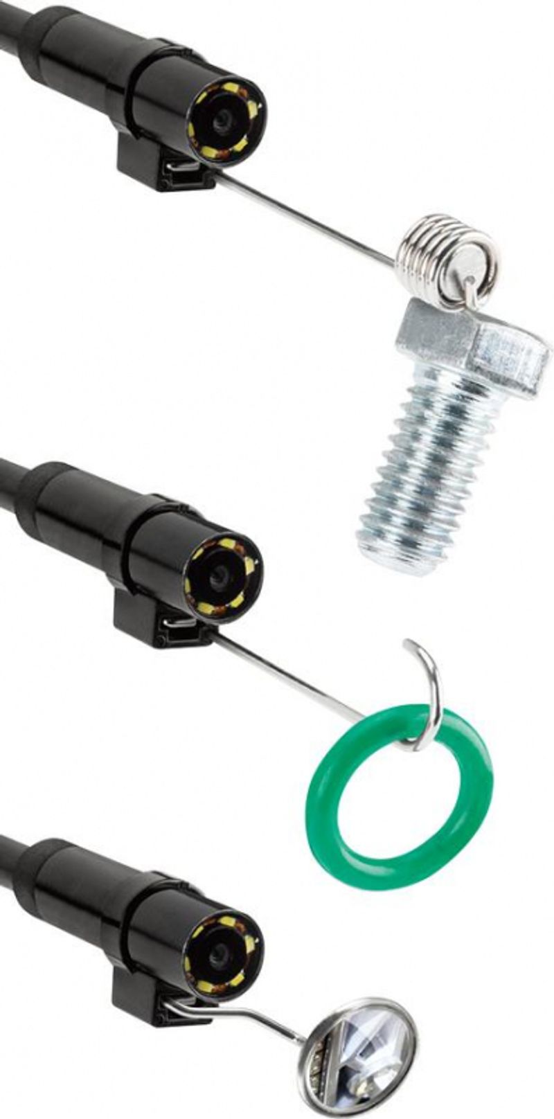 STREND PRO CB433 Endoskop inspekční kamera, sonda, s funkcí nahrávání + SD karta ZDARMA - Obrázek 2