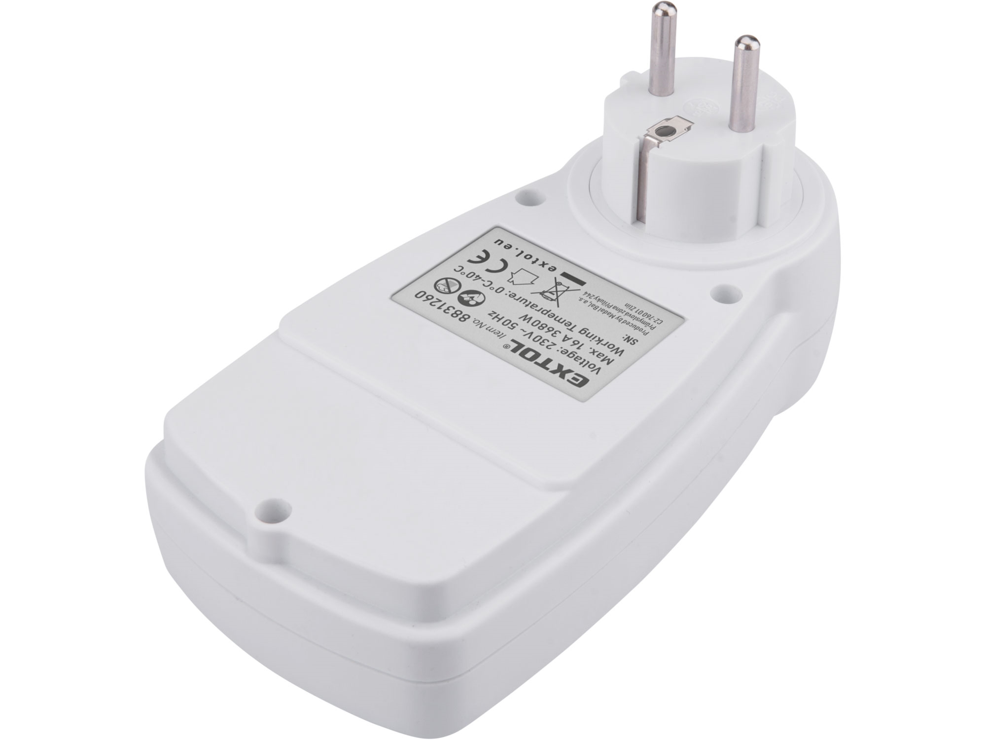 EXTOL PREMIUM Měřič spotřeby elektrické energie - wattmetr 8831260 - Obrázek 2