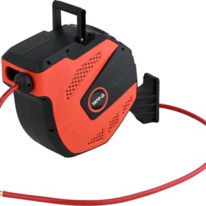 YATO Naviják s hadicí 20m, průměr 8mm na stlačený vzduch, samonavíjecí buben