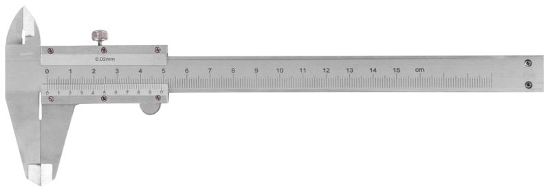 STREND PRO Posuvné měřítko kovové 150mm v plastovém pouzdře - Obrázek 2