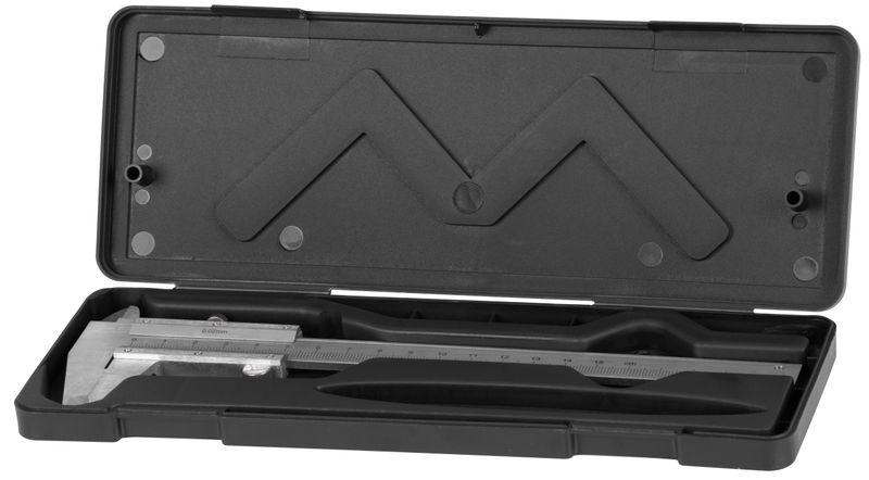 STREND PRO Posuvné měřítko kovové 150mm v plastovém pouzdře