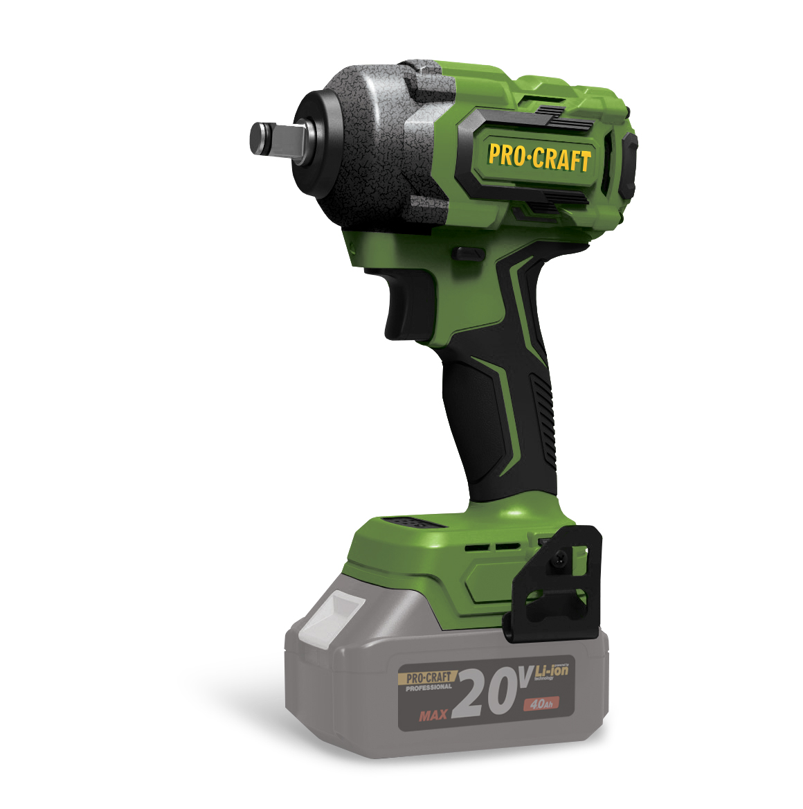 PROCRAFT PWA18 Aku rázový utahovák 1/2" 20V 550Nm, bezuhlíkový (bez baterie a nabíječky)