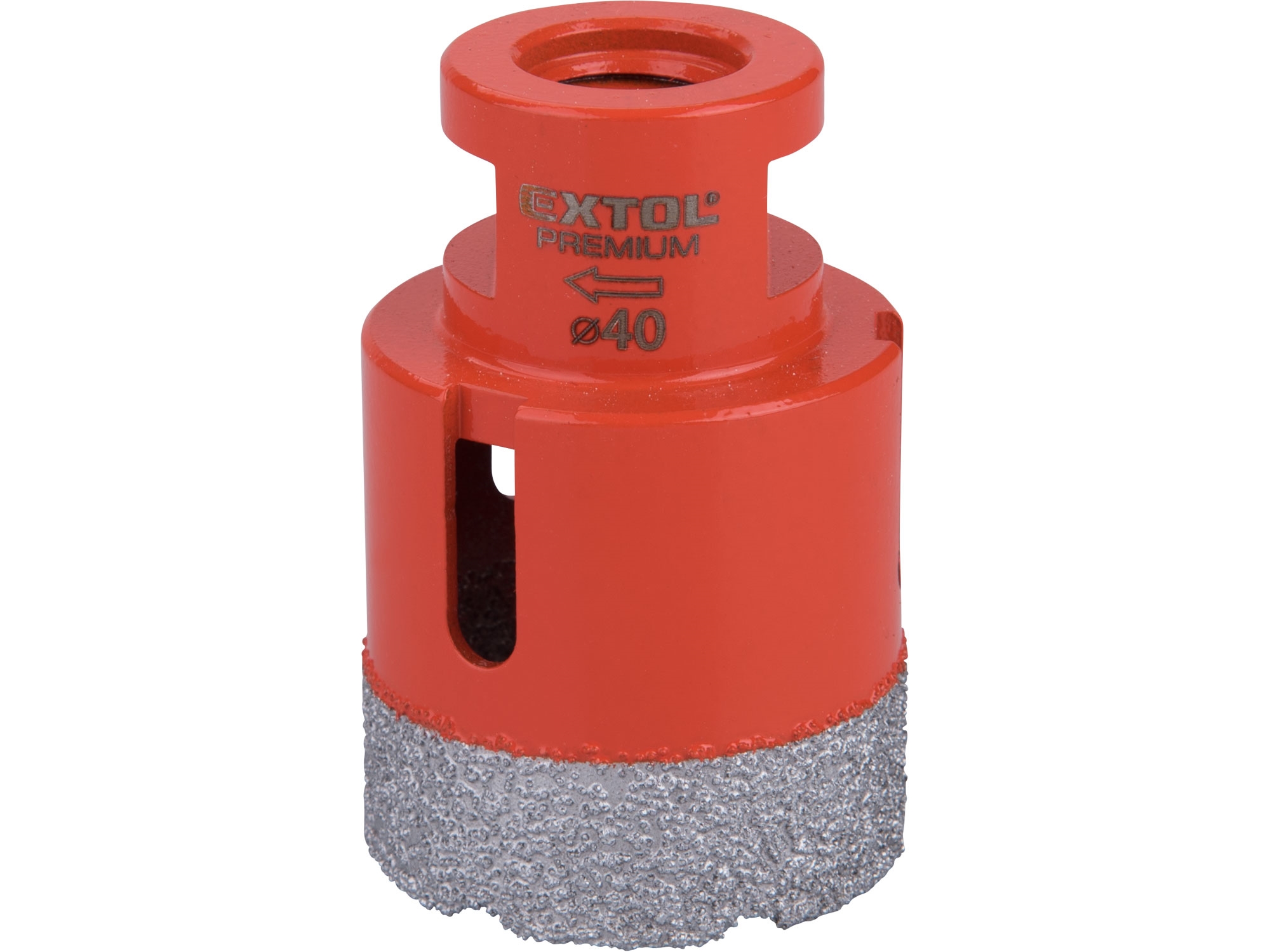 EXTOL PREMIUM Diamantová vykružovací korunka 40mm, uchycení závit M14 8801870 - Obrázek 2