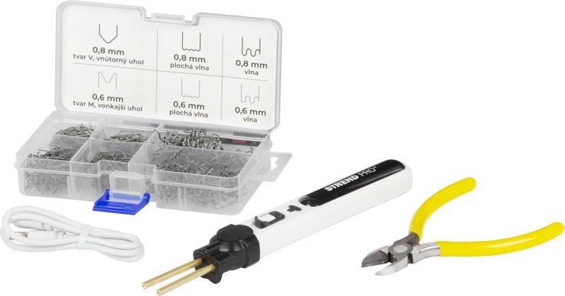 STREND PRO Aku svářecí pero svářečka na plasty, pájka, USB nabíjecí - Obrázek 3