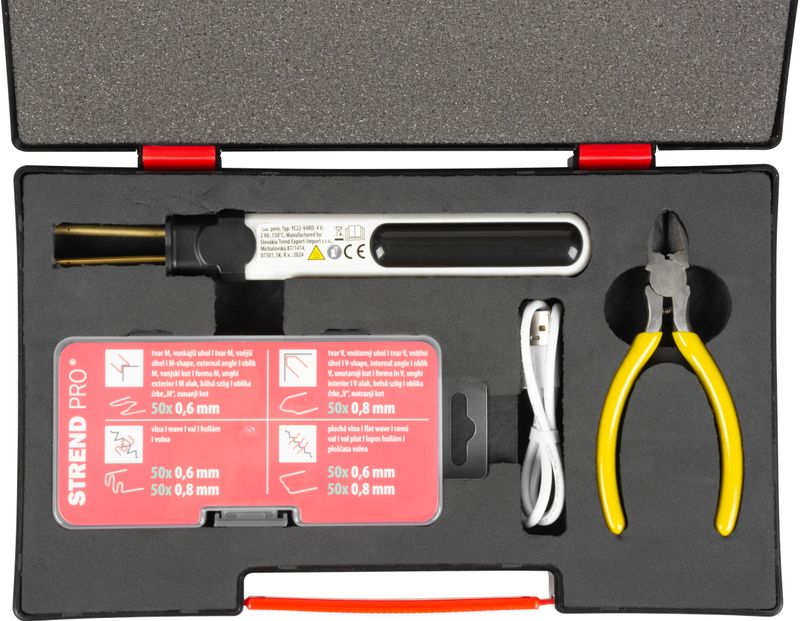 STREND PRO Aku svářecí pero svářečka na plasty, pájka, USB nabíjecí - Obrázek 5