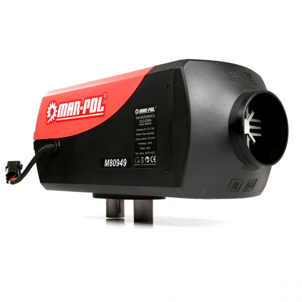 MAR-POL Naftové nezávislé topení 8kW, 12V - Obrázek 2