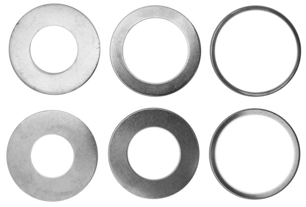 Redukční kroužek středící, sada 6ks, průměr 35/16, 18, 20, 25, 30, 32mm