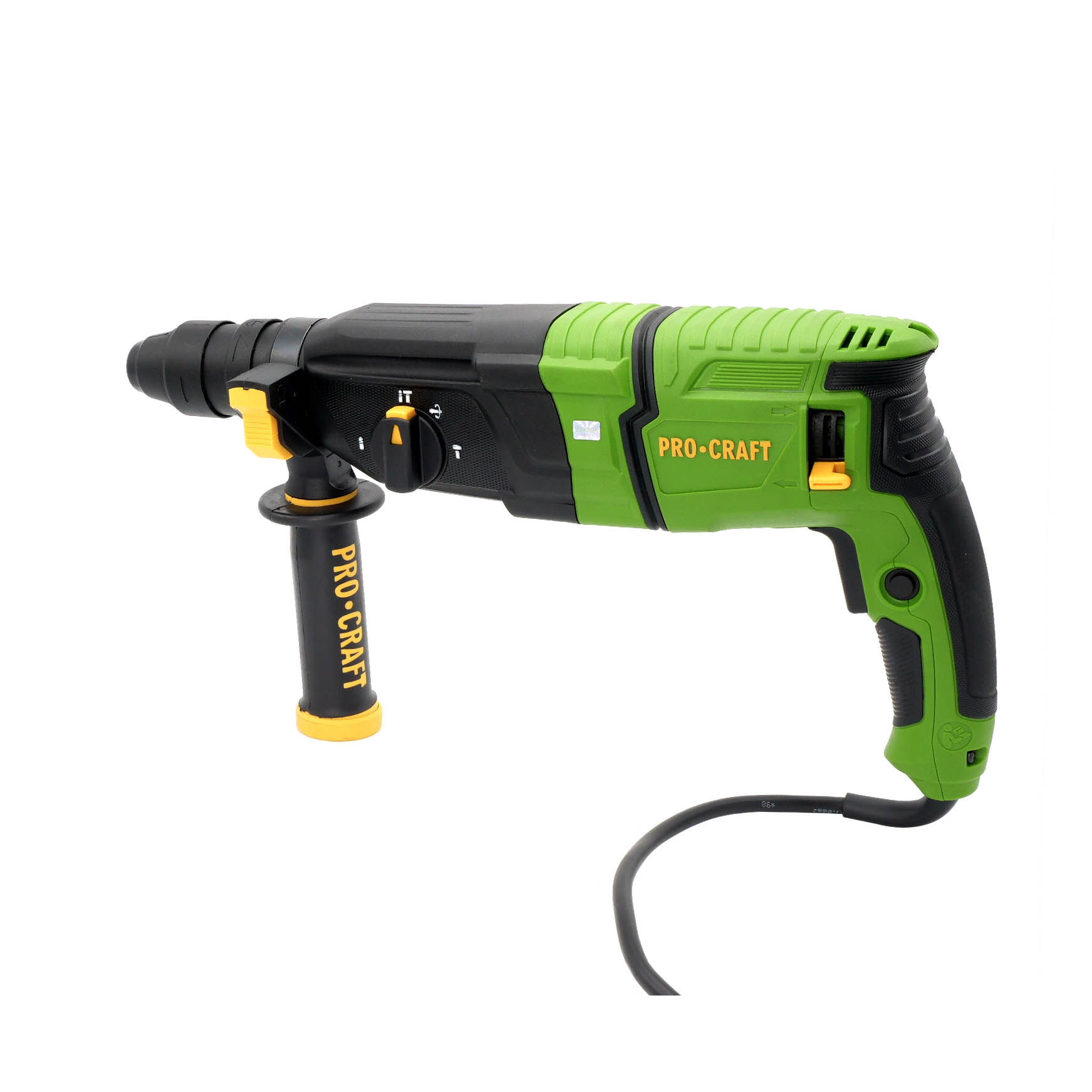 PROCRAFT BH1100DFR Vrtací kombinované kladivo SDS plus 900W s vyměnitelnou hlavou - Obrázek 3