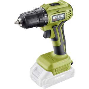 EXTOL CRAFT vrtací šroubovák aku, BRUSHLESS, 20V Li-ion, bez baterie a nabíječky 402451