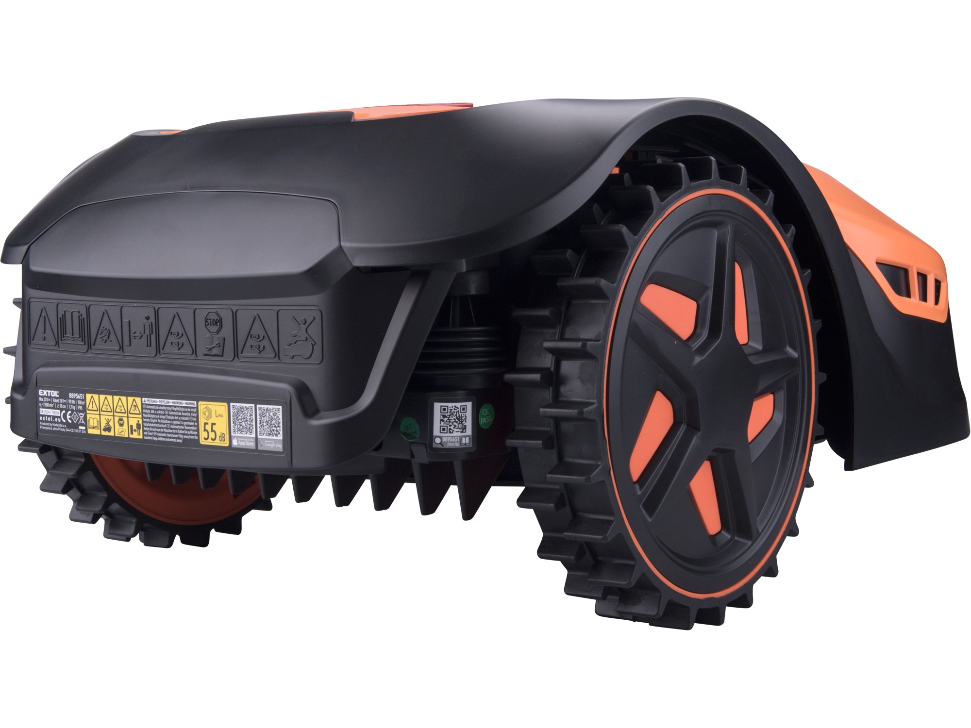 EXTOL PREMIUM sekačka aku robotická, 600m2 8895650 - Obrázek 5