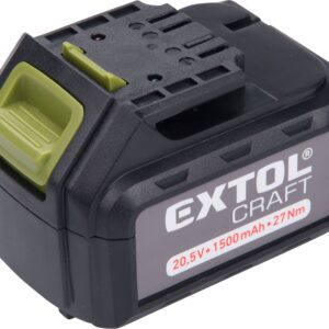 EXTOL CRAFT baterie akumulátorová, 20V Li-ion, 1500mAh 402440E