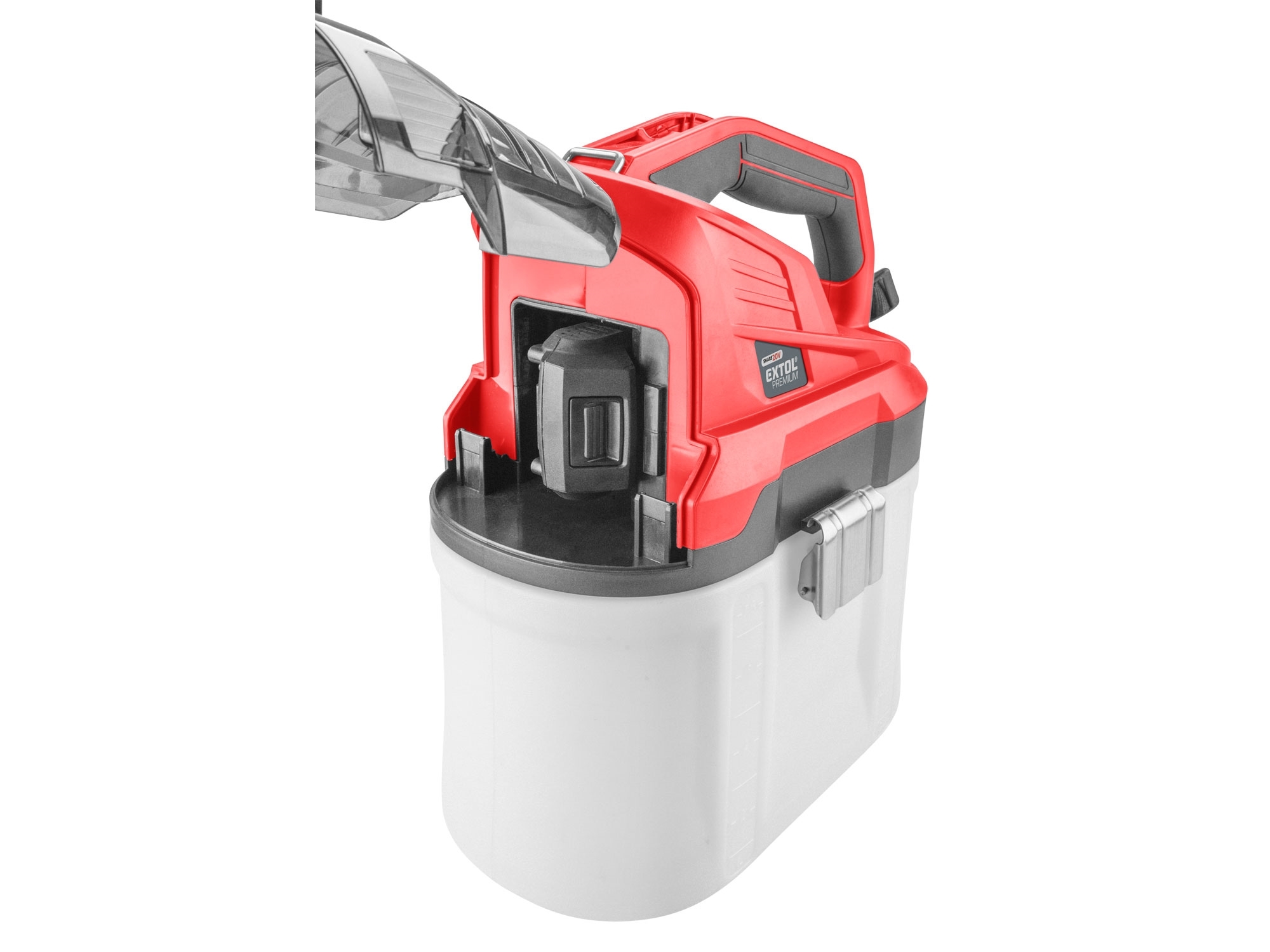 EXTOL PREMIUM postřikovač tlakový aku 7,5l SHARE20V, 20V Li-ion, 2000mAh 8891878 - Obrázek 5