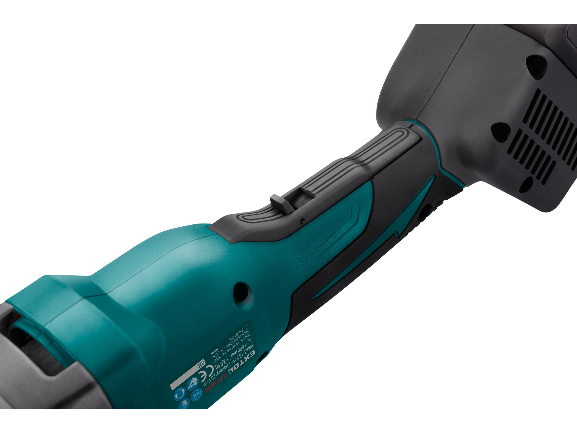 EXTOL INDUSTRIAL nůžky na plech, prostřihovačky aku SHARE20V, 2Ah 8791830 - Obrázek 6