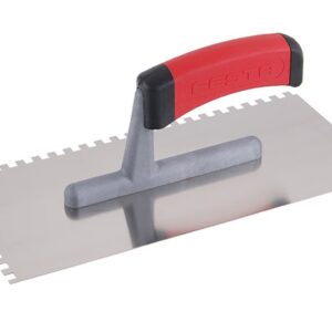 Hladítko zubaté FESTA nerez gumová rukojeť 280x130mm zub e6