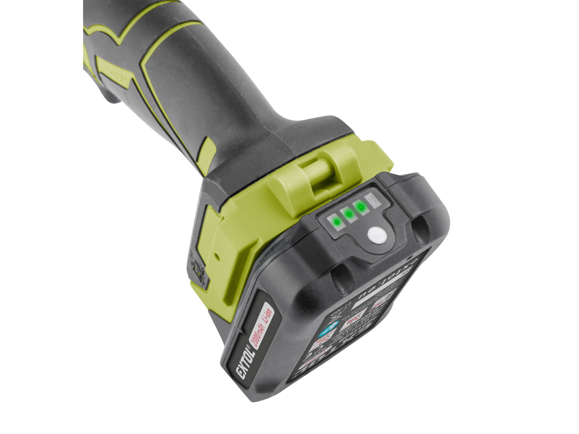 EXTOL CRAFT vrtací šroubovák aku, BRUSHLESS, 20V Li-ion, 2Ah, SET SADA NÁŘADÍ 46KS - Obrázek 5