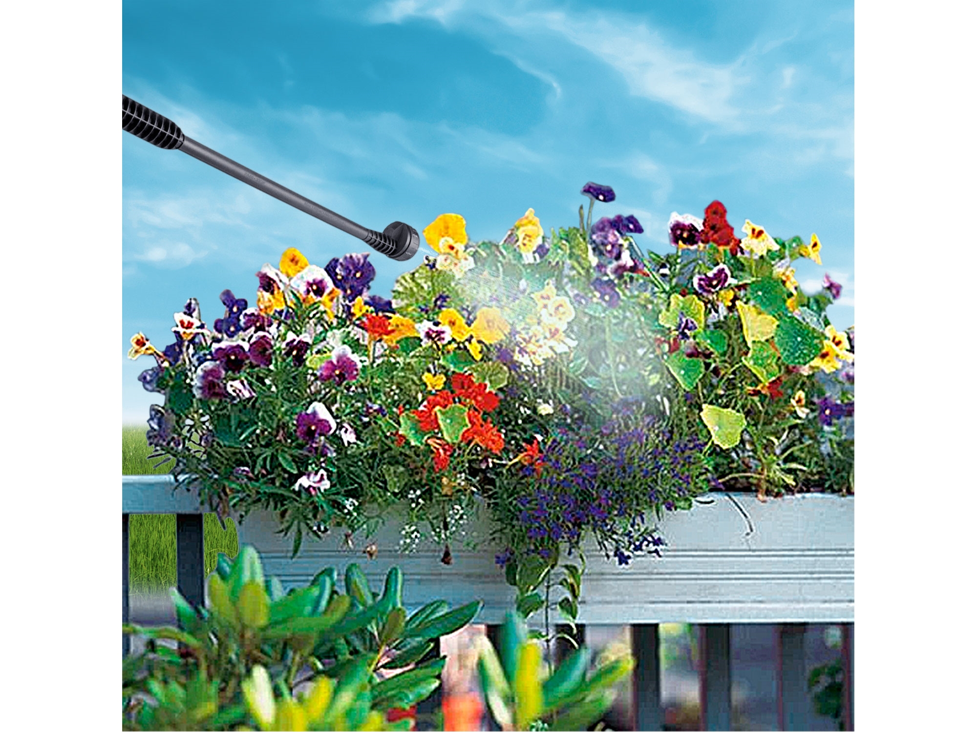 EXTOL PREMIUM čistič tlakový aku SHARE20V, 20V Li-ion, 2000mAh 8891858 - Obrázek 2