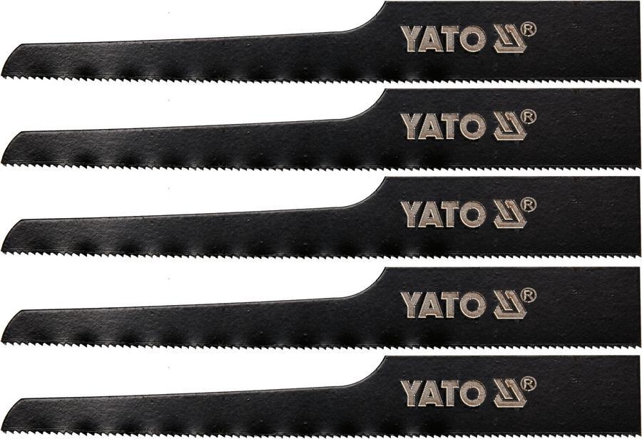 YATO pilové listy plátky do pneumatické šavlové pily, 24TPI, sada 5 ks - Obrázek 2