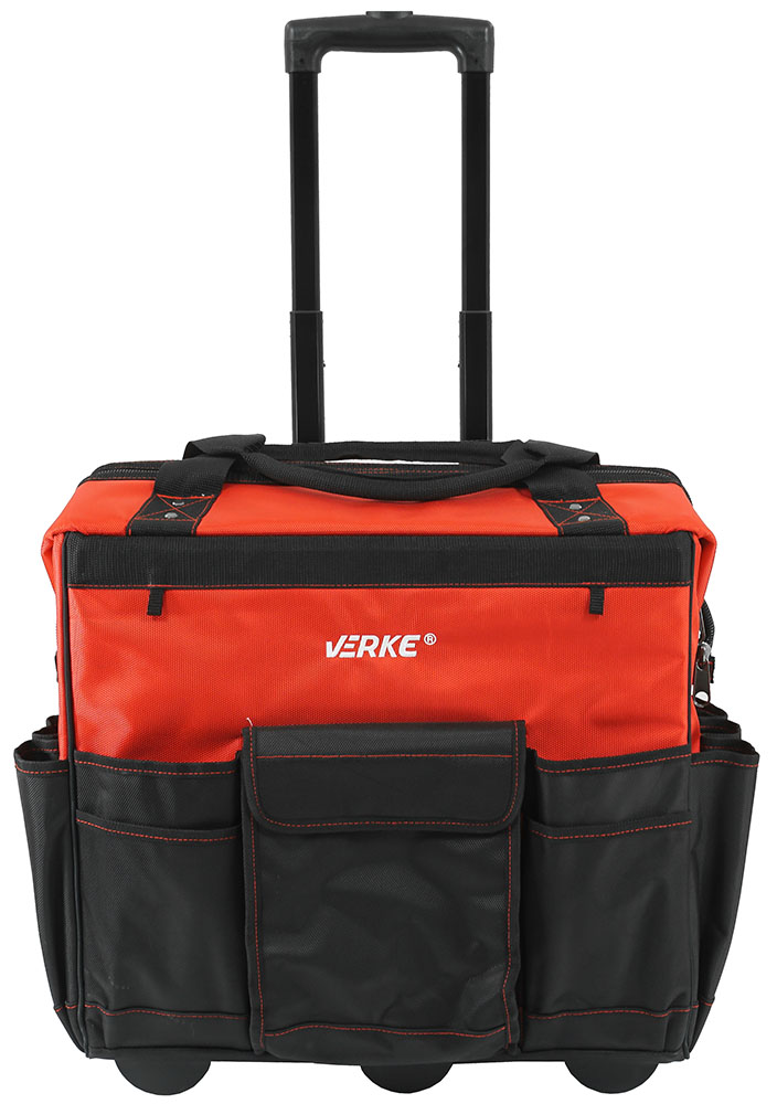 VERKE Taška na nářadí s kolečky a rukojetí 48x29x44cm