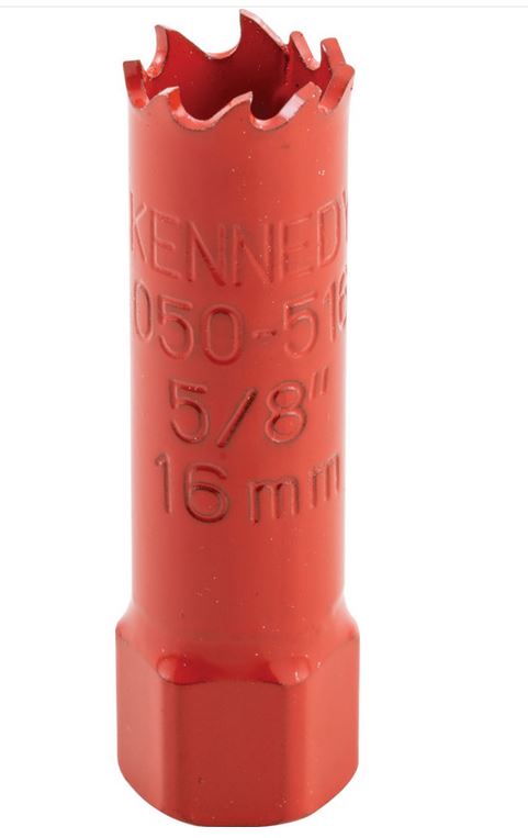 Pilový vrták do kovu korunkový bimetalový vyřezávací 17mm KENNEDY