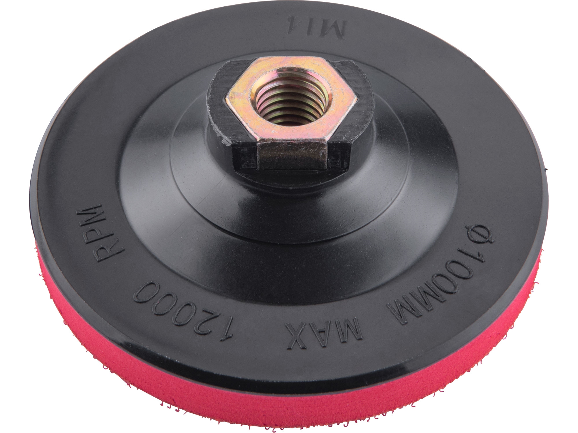 EXTOL CRAFT Nosič brusných výseků 100mm unašeč se suchým zipem