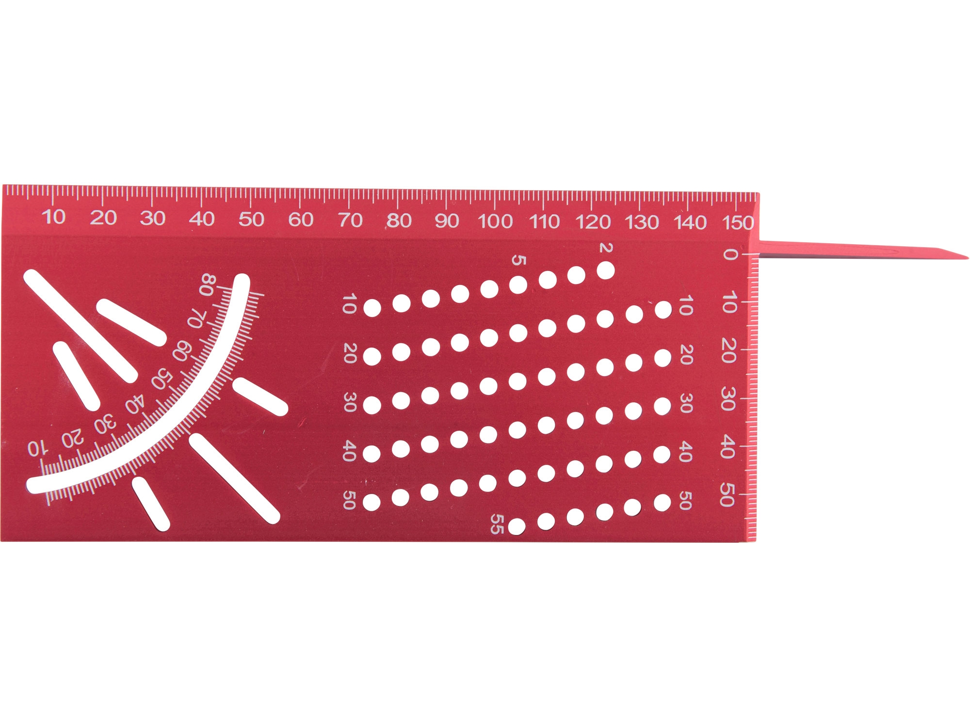 FORTUM úhelník truhlářský multifunkční, 3D víceúčelový, 215x72x63mm - Obrázek 3