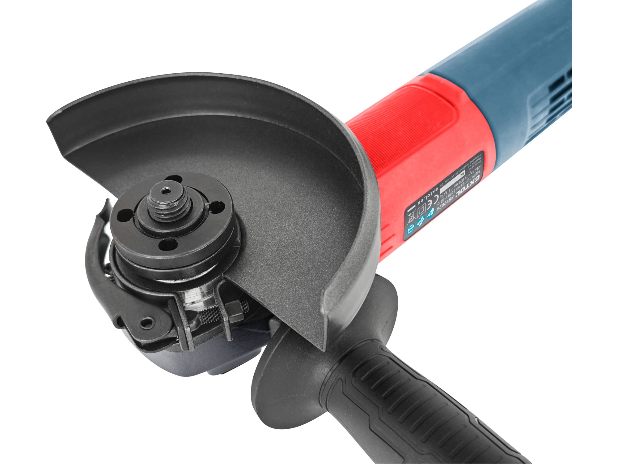 EXTOL PREMIUM Úhlová bruska 125mm 800W, úzké tělo - Obrázek 2