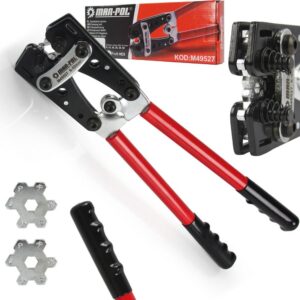 Lisovací krimpovací kleště na lisování koncovek kabelů a lanových ok 6-50mm