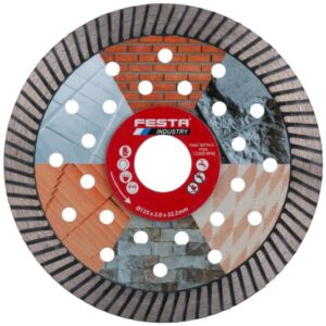 FESTA INDUSTRY Kotouč diamantový Turbo Extreme 125x2.0x22.2mm, beton, železobeton, cihla