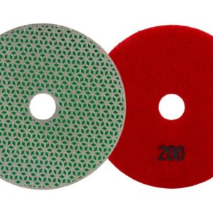 FESTA diamantový brusný kotouč 100mm, P200 na keramiku, dlažbu, sklo, na suchý zip