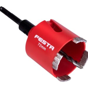 FESTA Korunka vrtací diamantová 72mm segmentová se stopkou SDS Plus, SDS+